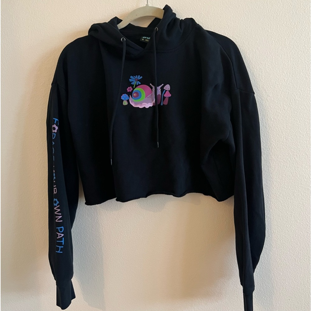 A.-Lab Women’s (Junior)  Cropped Sweatshirt Hoodie